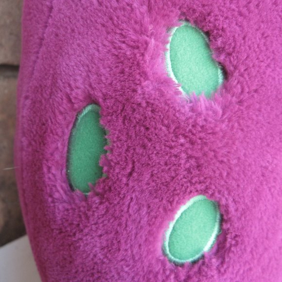 Vintage 90s Barney Plush Purple Dinosaur Stuffed Toy 18" - Picture 5 of 6